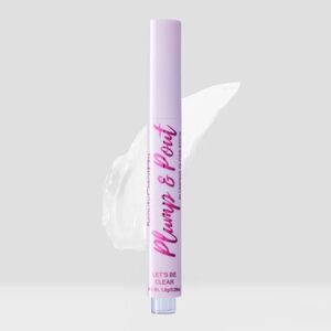 Beauty Creations Plump & Pout Lip Gloss - Clear (Add To Bundle For Free)